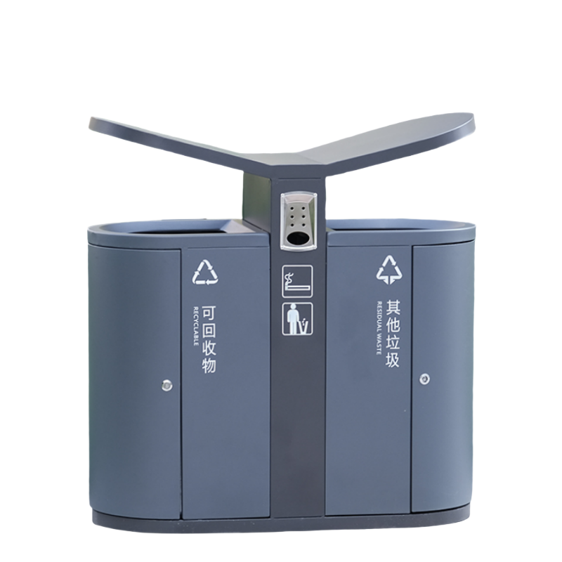 铭思达垃圾桶88*36*95cm个高清大图