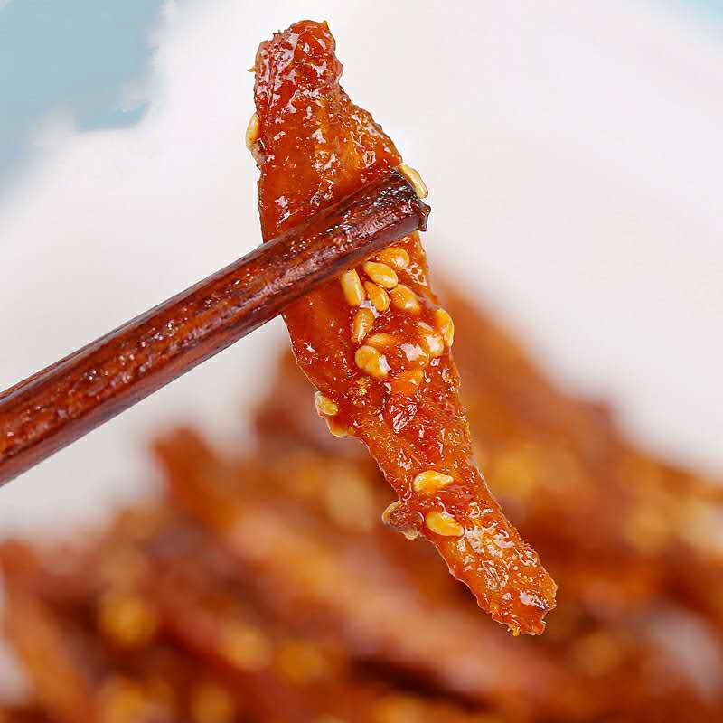 良时海 香辣小银鱼银针鱼休闲海味国产零食 香辣小银鱼250g/袋*1