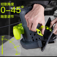 芝浦电圆锯7寸9寸木工手电锯(新)圆锯切割机家用锯木机台锯倒装圆盘锯 【专业型7寸可倒装】+锯片*2