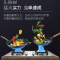 苏泊尔(SUPOR)5.0KW全进风猛火不锈钢大面板燃气灶JZT-US33煤气灶双灶台式嵌入式两用灶具熄火保护(天然气)