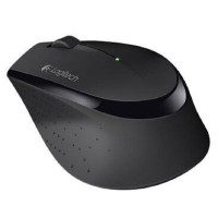 罗技(Logitech)M275无线鼠标USB光电鼠标便携台式机电脑笔记本家用商务办公游戏 黑色