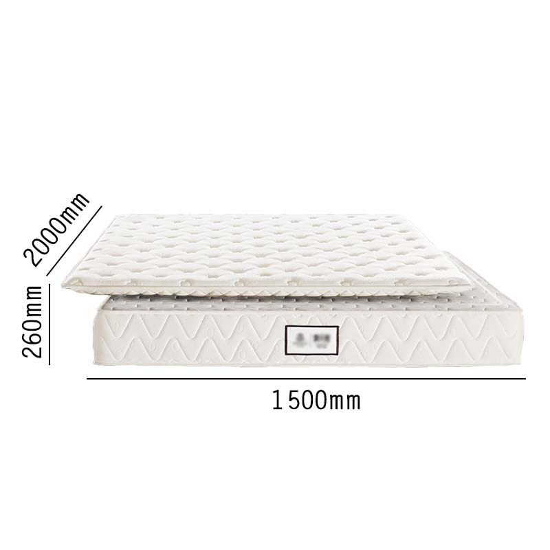 利特莱依床垫席梦思天然乳胶超软折叠F2款面可拆/超软舒适[天然乳胶5cm+独立布袋簧]厚约26cm1500*2000mm高清大图