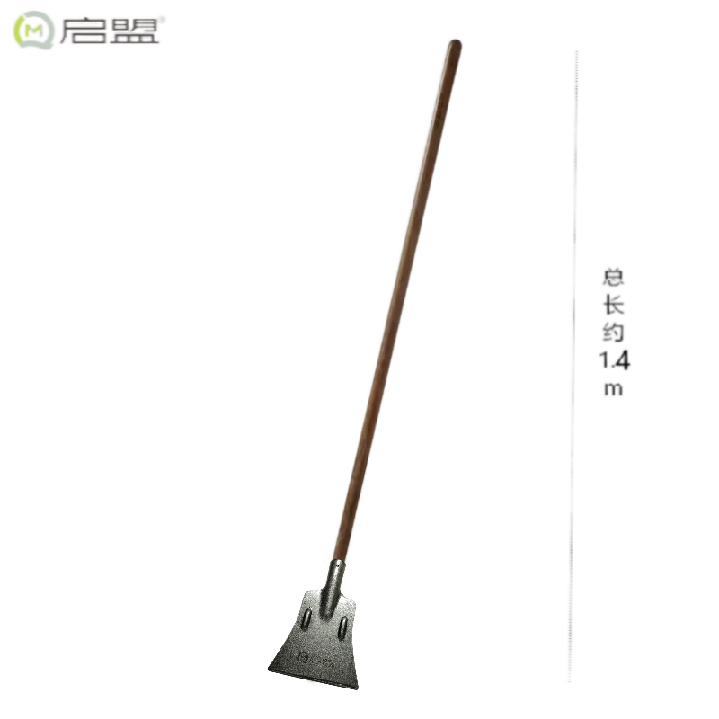 启盟 冰铲子铲刀刮刀铲墙水泥地面铁铲 木柄QM-1816高清大图