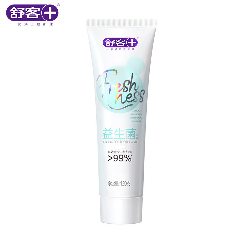 舒客(Saky) 清新牙膏(益生菌)/120g*3
