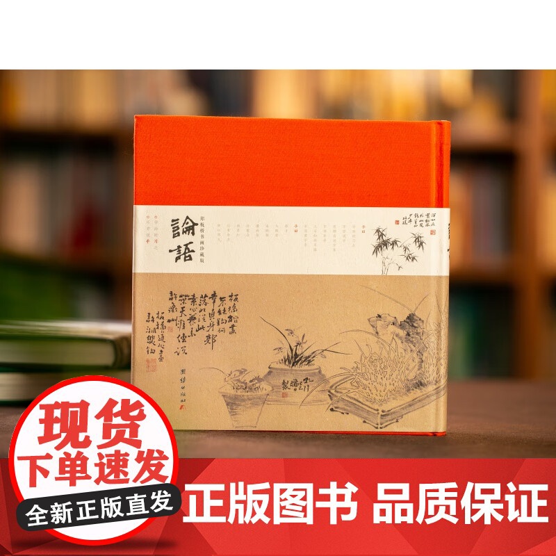中国人的治愈三书全3册庄子王宠小楷珍藏版+菜根谭沈周绘图+论语郑板桥书画艺术画册级珍藏版原文+译注团结出版社全注全译SD高清大图