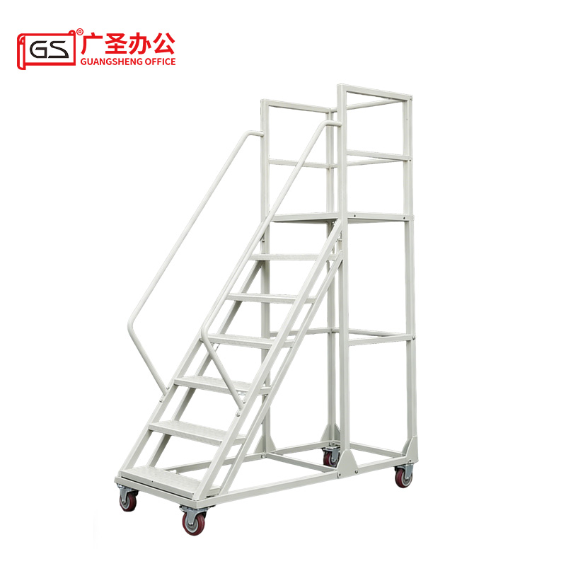 GS 移动登高梯货架梯子 2米高清大图