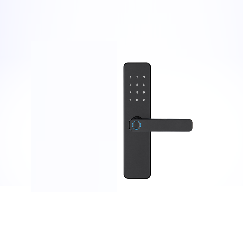 中锐信 K16 指纹密码锁 黑色高清大图