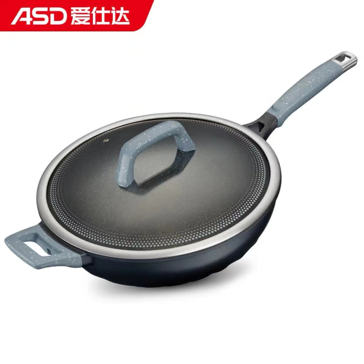 爱仕达魔法石无油烟炒锅CL32F1Q-BU