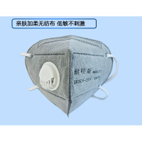 NABES/耐呗斯 NBS9502折叠头带式无呼吸阀内鼻梁N95口罩