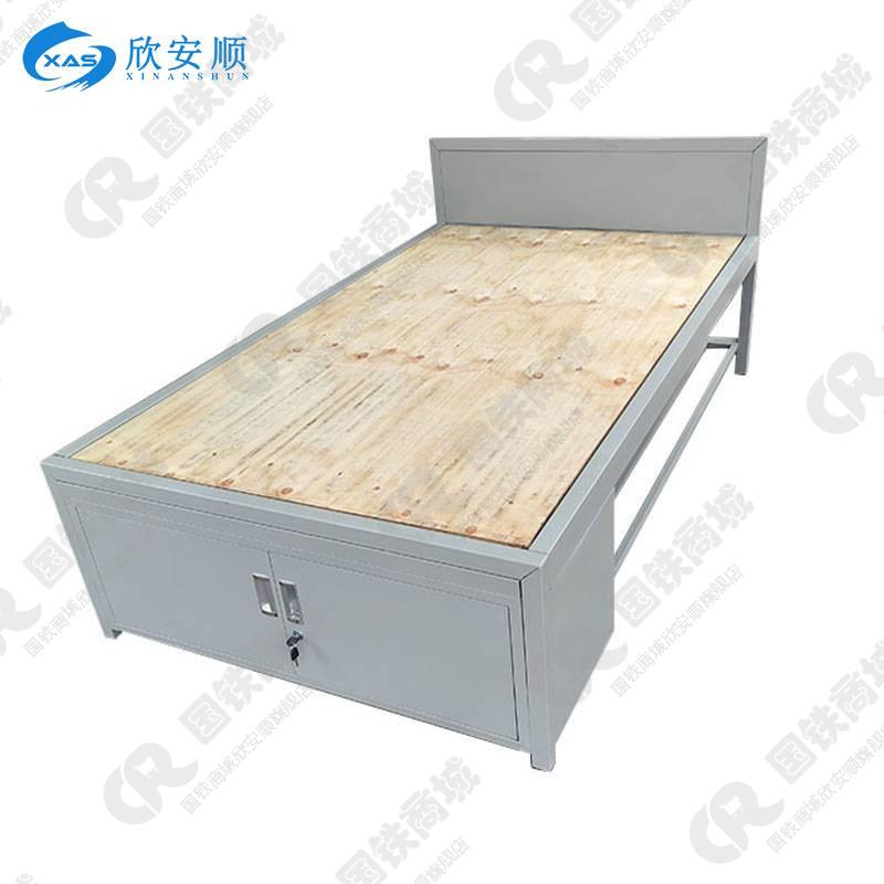 欣安顺 钢制单人床 2000*900*450mm 张高清大图