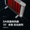 格力(GREE)电热膜 NDYQ-X6025 取暖器2500W家用电暖器一体式折叠脚架电暖气片机械款