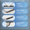 海尔(Haier)215升 家用卧式冰柜 冷柜 双温柜 双温双箱 断电保护 3D制冷 FCD-215LHSD