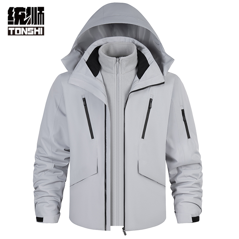 统狮 冲锋衣两件套 CF3 套高清大图