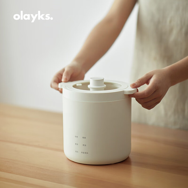 立时olayks欧莱克迷你电饭煲智能家用多功能小型电饭锅1.2L容量一人食 1.2L 智能款DFB04001