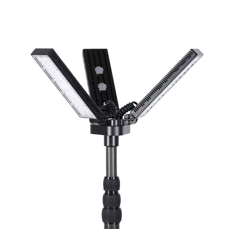 简工智能 JX-88H GJ大功率升降照明装置 22.2V 210W 6000K LED IP66 台 黑色高清大图