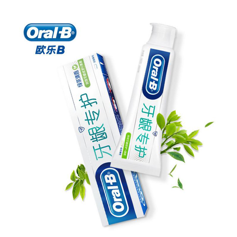 欧乐B 绿茶持久清新修护 牙龈专护 牙膏 200g (单位:支)