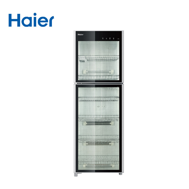 海尔(Haier) 消毒柜 立式300升 家用商用 高温光波消毒 消毒碗柜 ZTD300-F 订单后20天到货