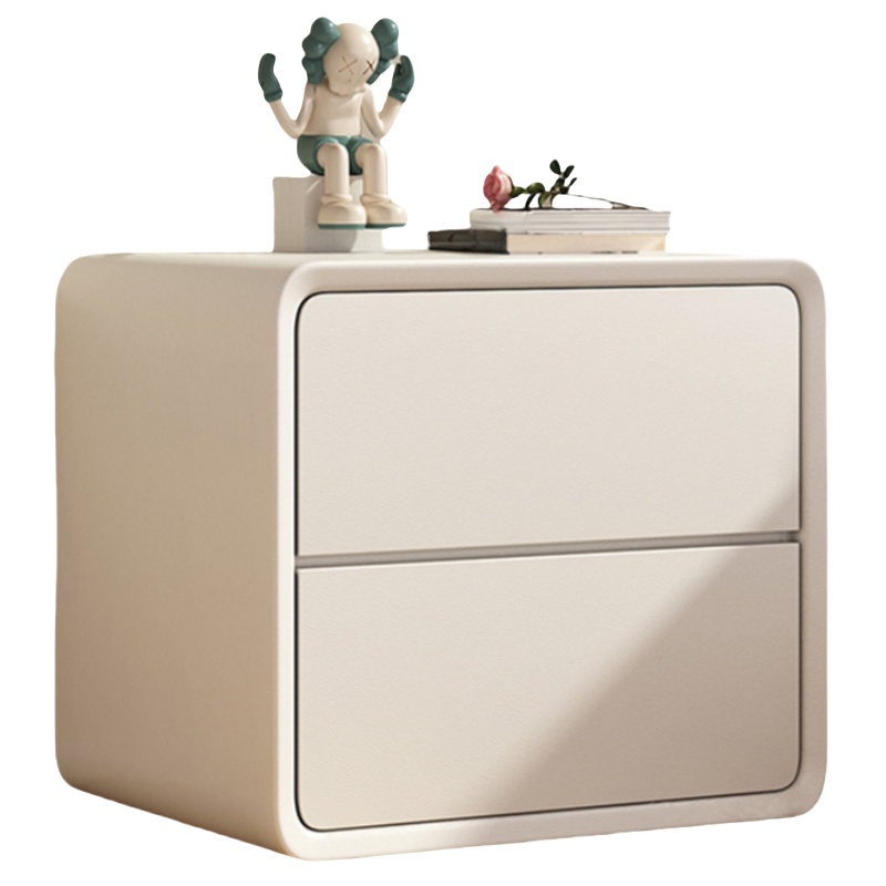 烁恒 床头柜 奶白50*40*47 个高清大图