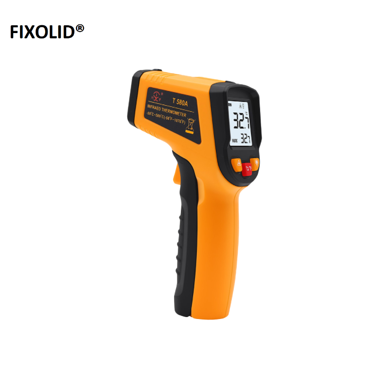 FIXOLID 高精度红外测温仪工业测温枪 YJRZTW0503B 把高清大图