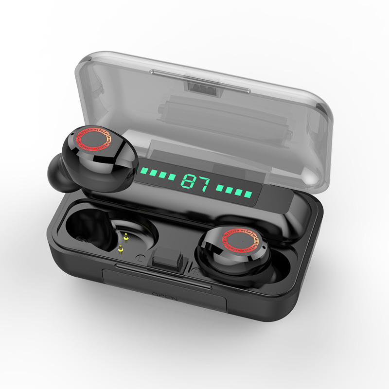 诺必行f950电显真无线蓝牙耳机运动跑步高清双耳挂耳式蓝牙耳机苹果