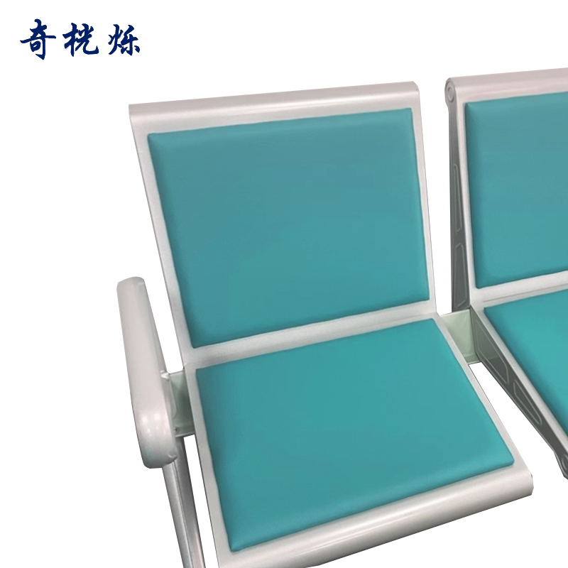 奇桄烁连排椅绿垫2人位张高清大图