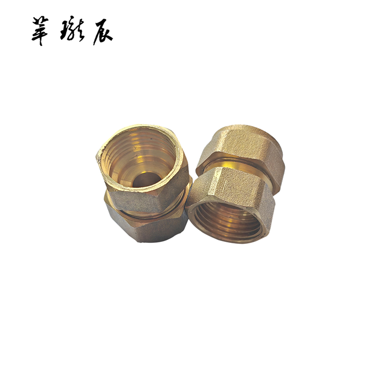 萃珑辰 铝塑管铜内丝直接 4分 个高清大图