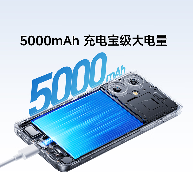 [国家补贴]小米 Redmi 13C 5G 天玑 6100+ 性能芯 5000万超清双摄 5000mAh长续航 8GB+256GB 星岩黑 智能手机 小米红米高清大图