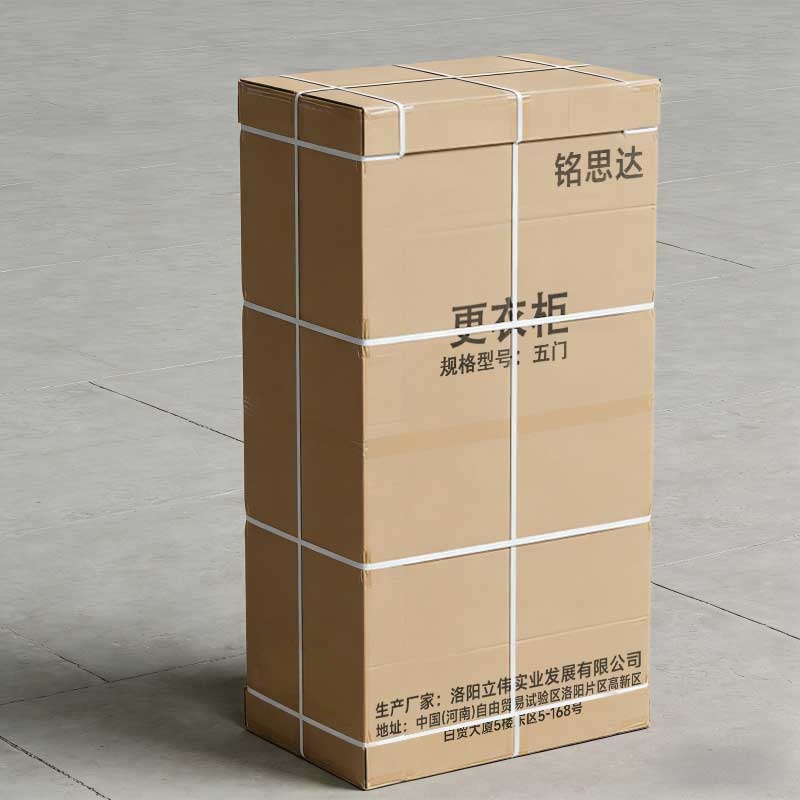 铭思达更衣柜五门台高清大图