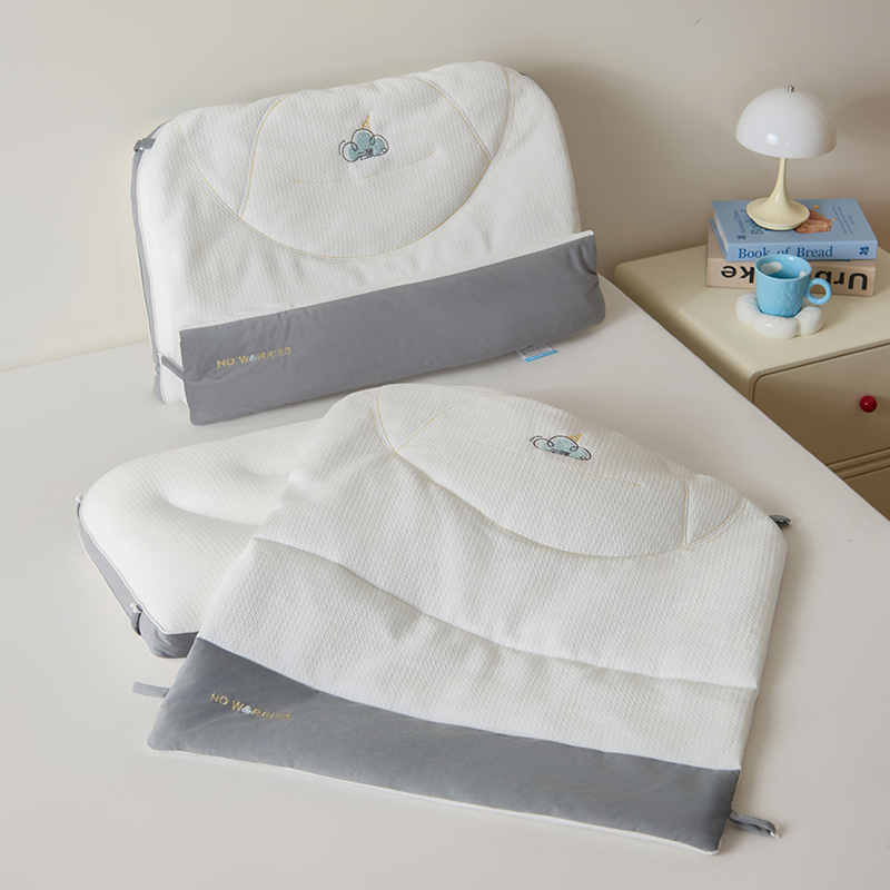 雅鹿家纺云颈二合一牵引枕护颈枕芯高清大图