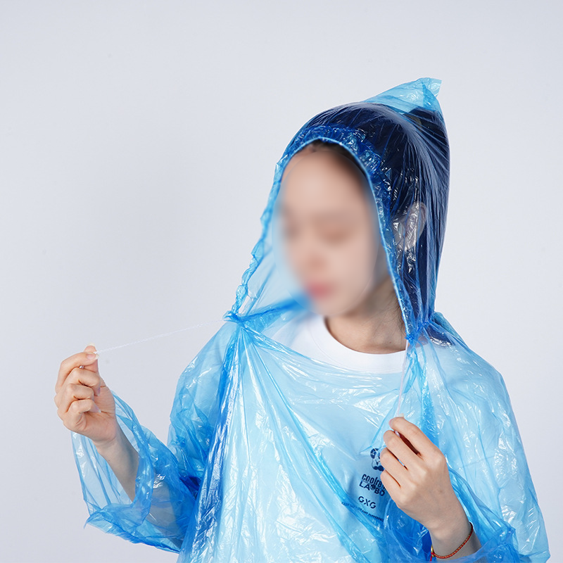 围盛 一次性雨衣 套头30g 件高清大图