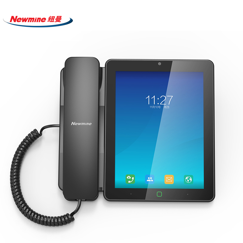 纽曼(Newmine)Z5628D高配版录音9000小时 安卓智能录音电话可视话机视频电话 黑名单拦截对讲电话高清大图