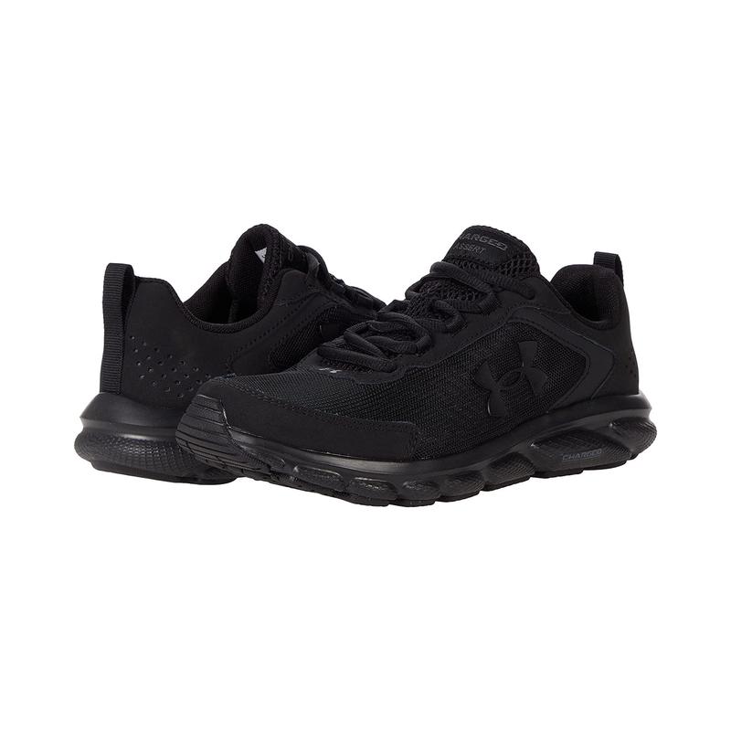 安德玛under armour女士运动鞋charged assert 9系列简约百搭 低帮
