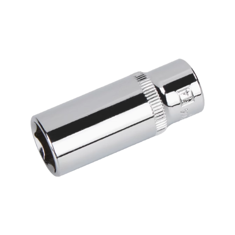 立伟铁牛1/4六角长套筒14mm/个高清大图