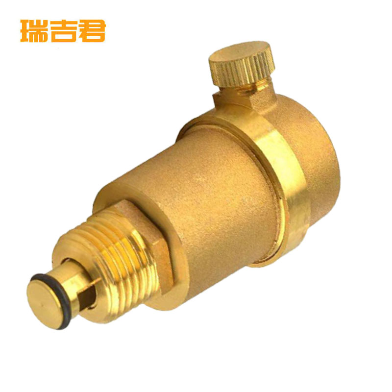 瑞吉君 铜排气阀 全自动铜排气阀黄铜自动排气阀 DN15 个高清大图