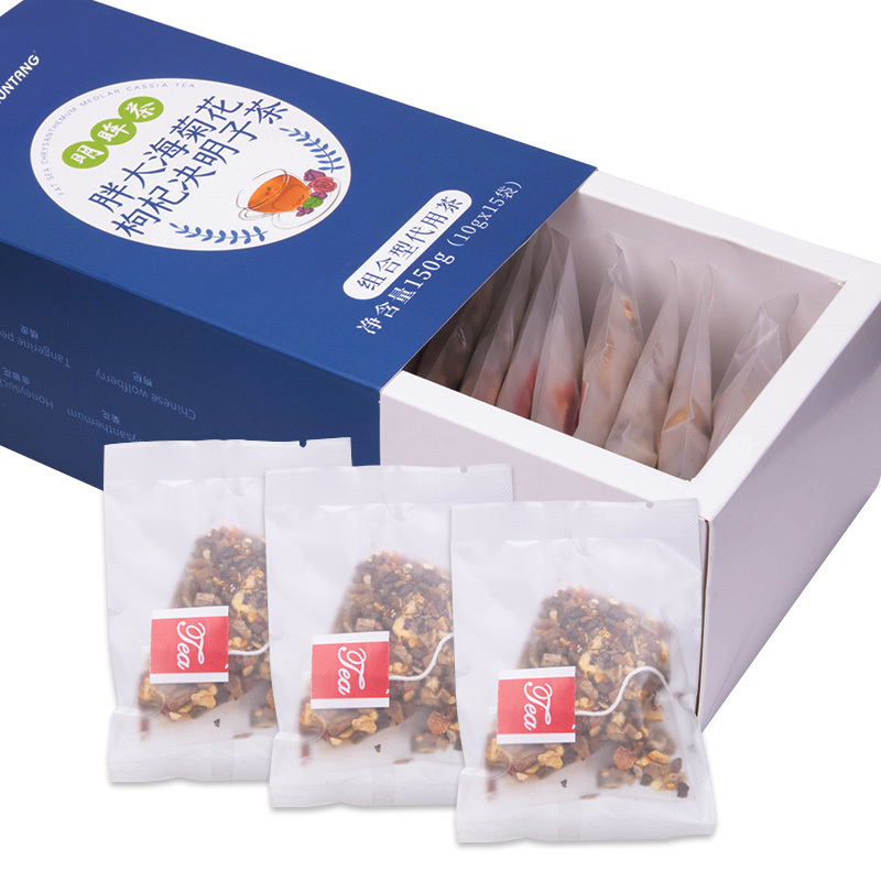 [买1发3共450g]再春堂胖大海菊花枸杞决明子茶组合型花草茶保健茶饮小袋包装泡水喝