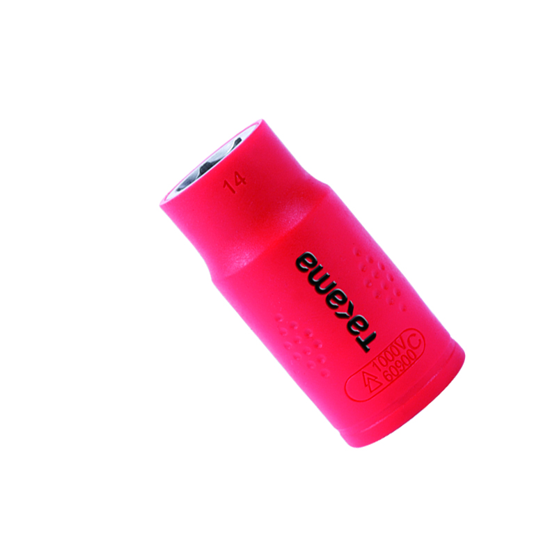 高松takama vde绝缘耐压10mm3/8方系列标准公制套筒45*16mm高清大图