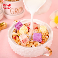 欧扎克(OCAK)烘培酸奶水果多燕麦无蔗糖即食代餐非膨化400g