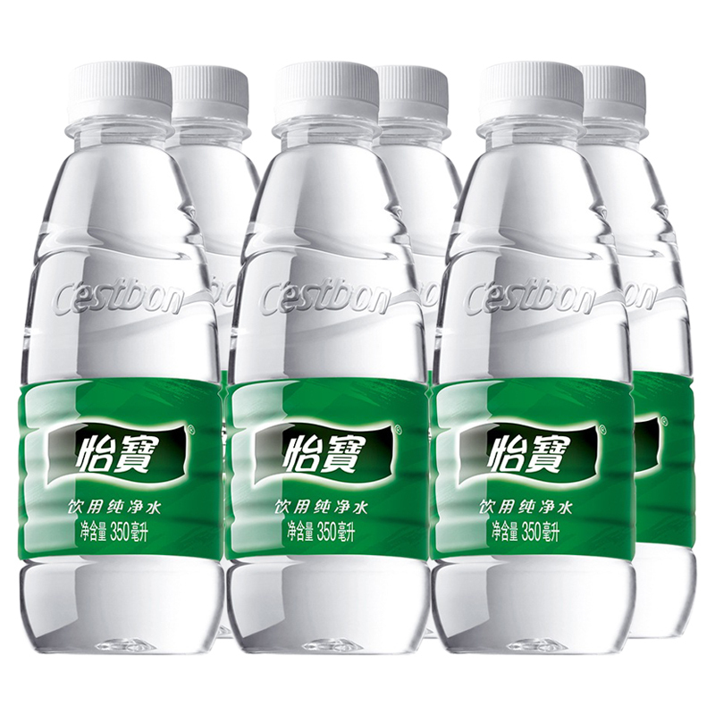 怡宝饮用水纯净水350ml24瓶by