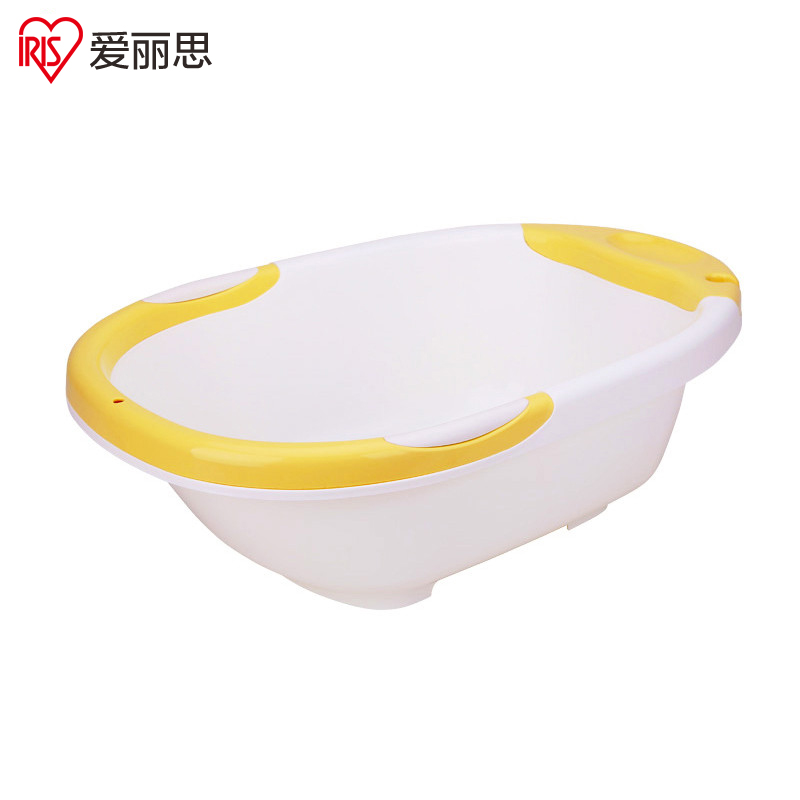 爱丽思IRIS 宝宝浴盆加厚加固儿童洗澡盆 防滑澡盆 57AC 黄色