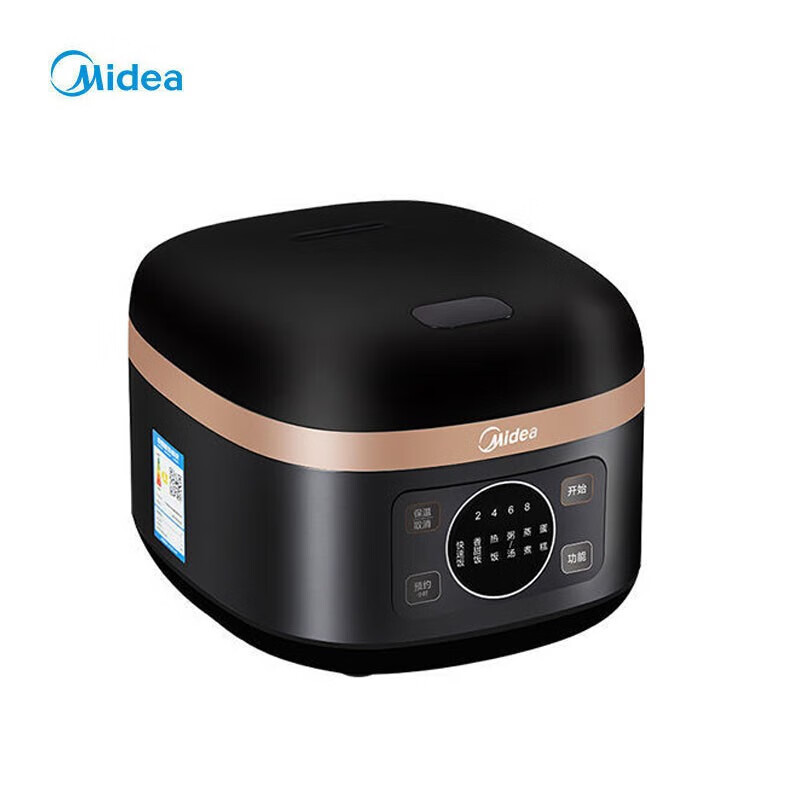 美的(Midea) MB-FB40XQD61电饭煲4升多功能 微压焖香蒸汽智能5层内胆7段熬煮电饭锅