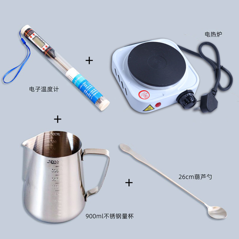 小窝厘 香薰蜡烛diy手工制多人化蜡工具 适合3份材料高清大图