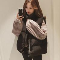 伊则新款棉马甲女韩版冬春秋背心chic潮羽绒棉马甲坎肩外套9852
