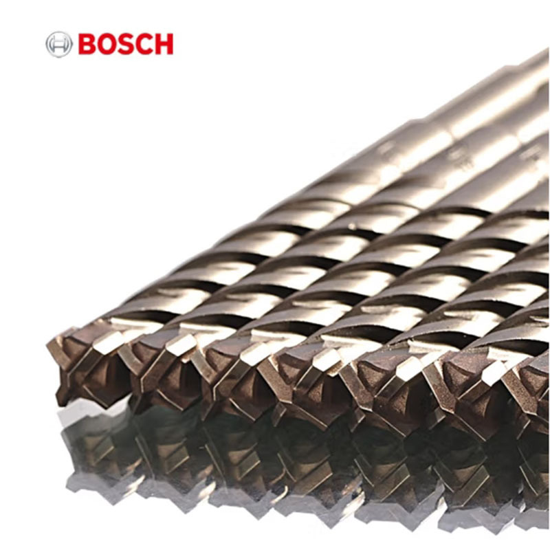 博世(Bosch)四坑5系四刃电锤钻头两坑两槽圆柄冲击钻头可钻钢筋墙混 四坑5系钻头 8X50X110