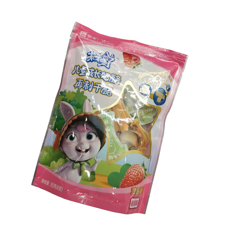 蒙牛未来星儿童成长奶酪金装棒草莓味95g