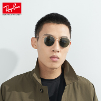 RayBan雷朋太阳镜男女复古圆形经典G15镜片潮流墨镜0RB3447