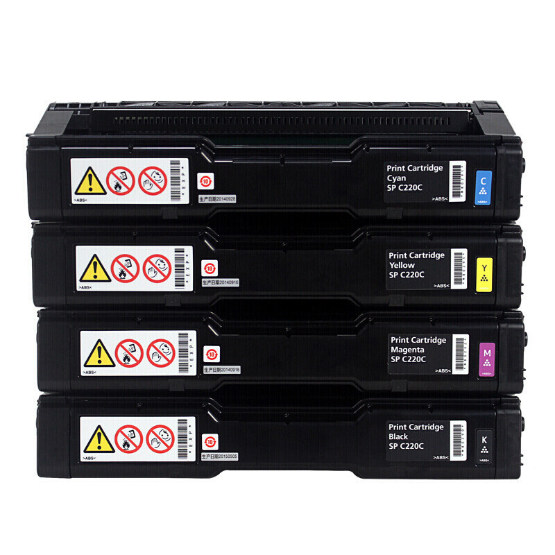 理光(Ricoh)SP C220 黑色墨粉盒1支装 适用于SP C240DN/220N/222DN/220S/221SF