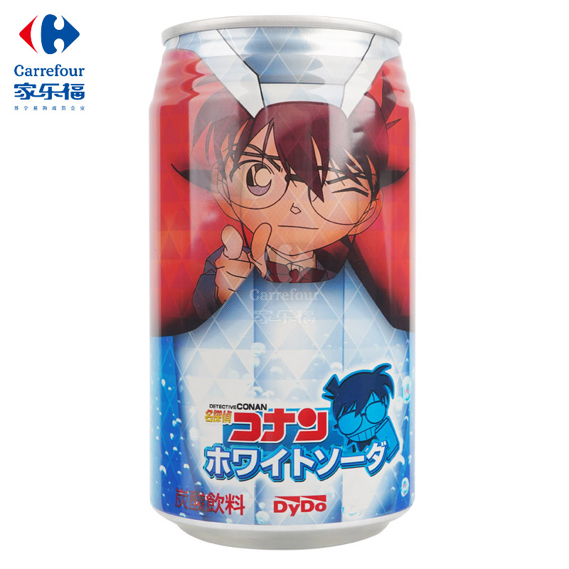 达亦多碳酸饮料 家乐福 名侦探柯南系列酸奶味碳酸饮料350ml 价格图片品牌报价 苏宁易购家乐福进口精选官方旗舰店