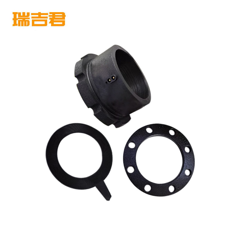 瑞吉君 PE电熔法兰盘接头 DN250 套高清大图