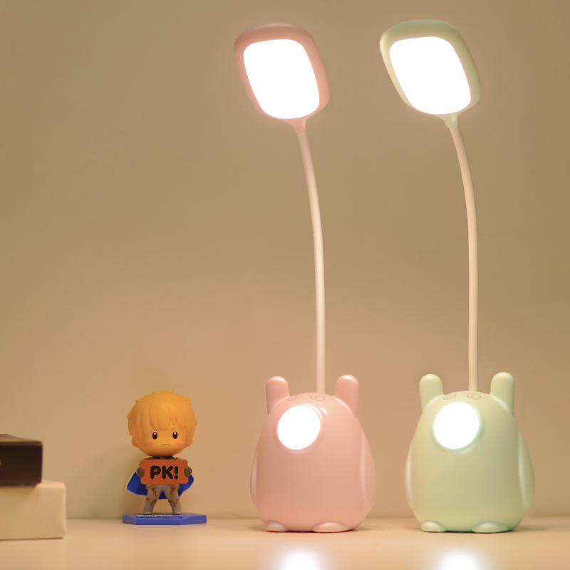 led闪电客小台灯充电插电两用大学生书桌宿舍学习专用少女心ins卧室