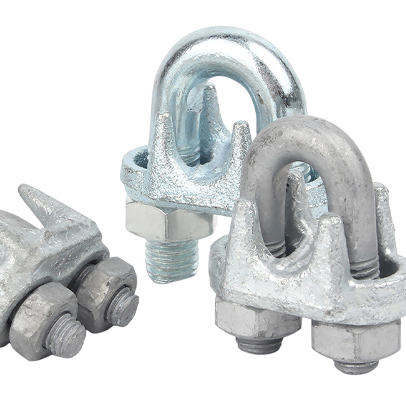 振之宏 热镀锌钢丝绳卡扣 M10 个高清大图